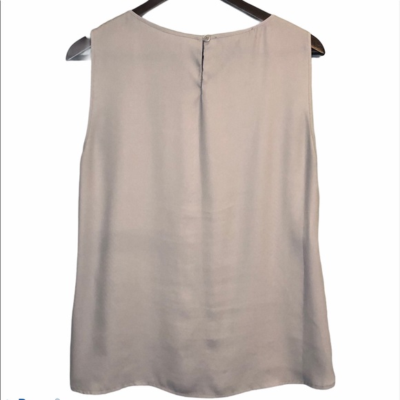 Jones New York Gray & White Chevron Tank - Picture 2 of 5